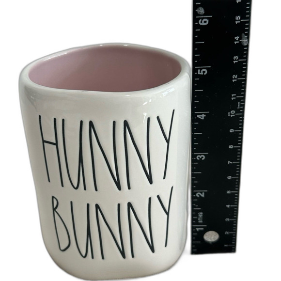 Rae Dunn Artisan Collection by Magenta “ Hunny Bunny “ Embossed Ceramic Mug. - Picture 9 of 10